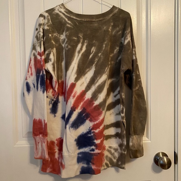 NWOT Tie-Dye Oversized Sweatshirt - Picture 3 of 4